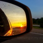 Texas Highway Sunset