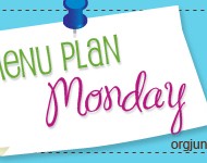 Menu Planning Monday {the Healthy Way}