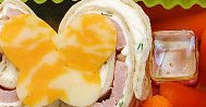 Kidlet Lunch Idea: Cream Cheese and Ham Pinwheels