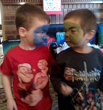 face paint monsters