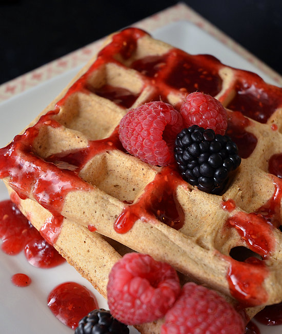 whole grain waffles