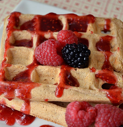 easy homemade waffles