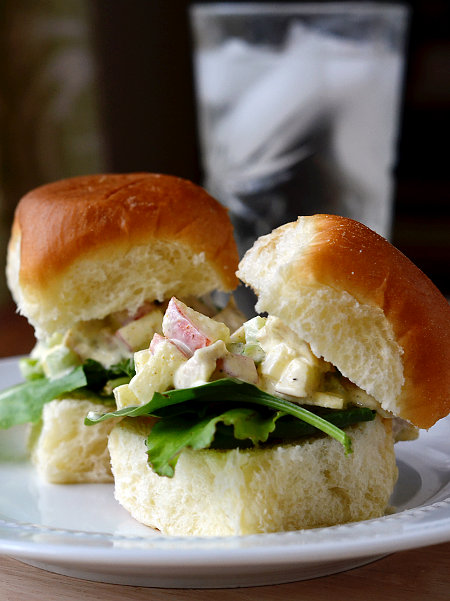 Curry Chicken Salad Sandwiches