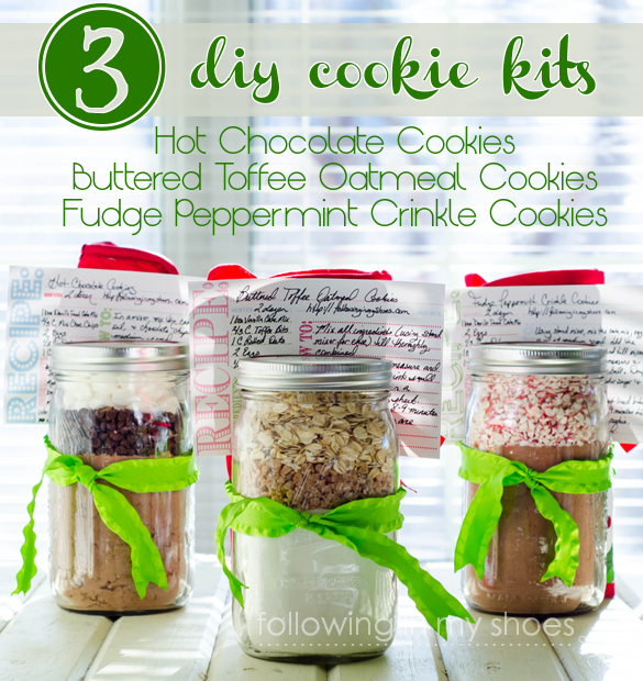 DIY Cookie Mix Gifts in Jars