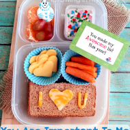 I Heart Lunch: You Are Important To Me {a special bento}