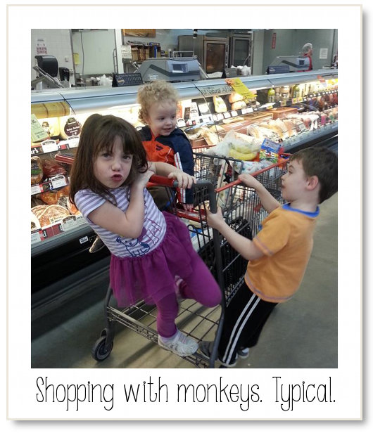 SHOPPING WITH PRESCHOOLERS