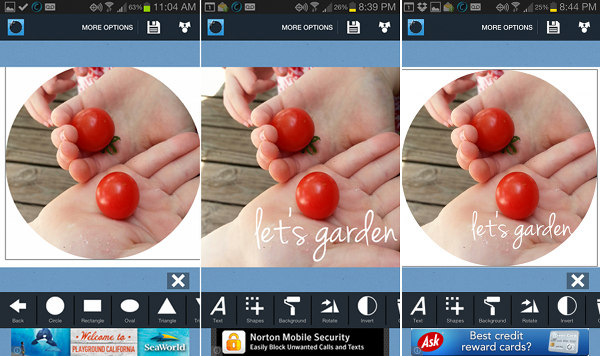 Shape'd Photo App for Android