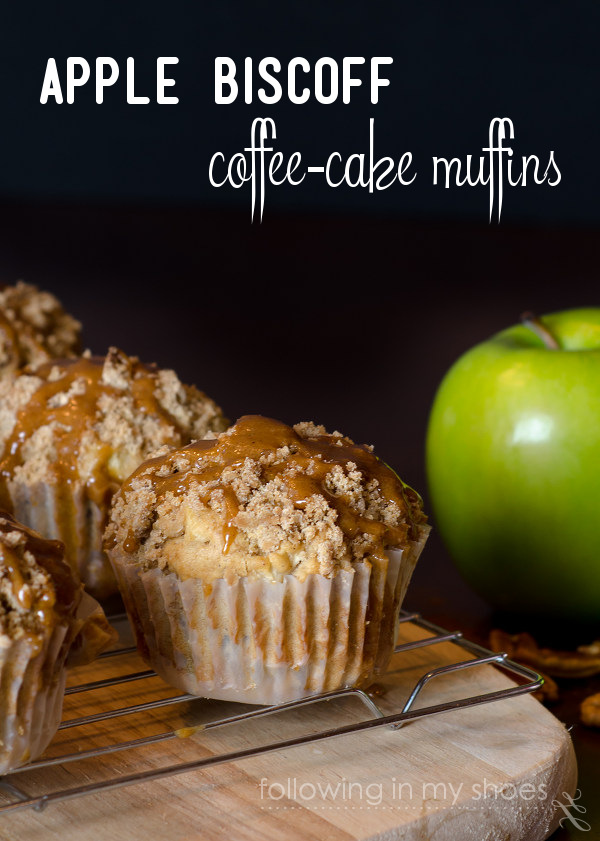 Apple Biscoff Coffe-Cake Muffins