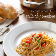 Whole Wheat Pasta Al Pomodoro
