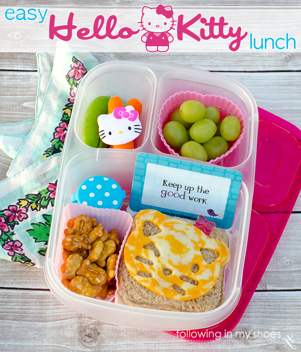 Hello Kitty Pizza Bento - Love At First Bento