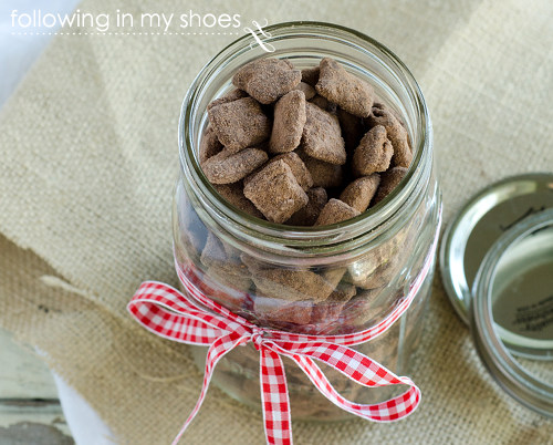 Easy Spicy Hot Chocolate Chex Mix - ready in 15 minutes