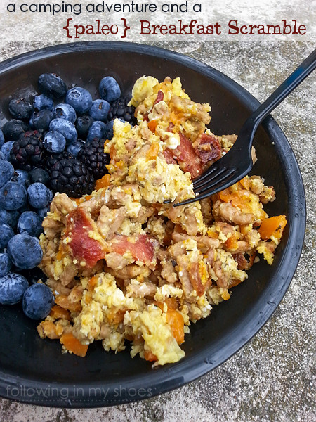 The Perfect Campfire Breakfast Scramble