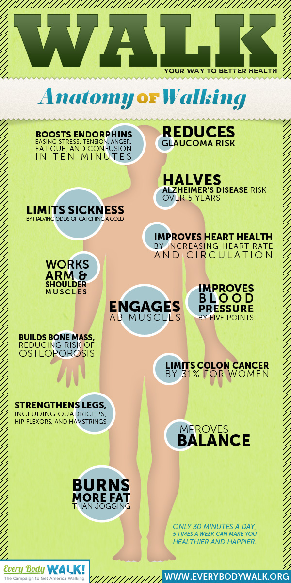 Health Benefits of Walking