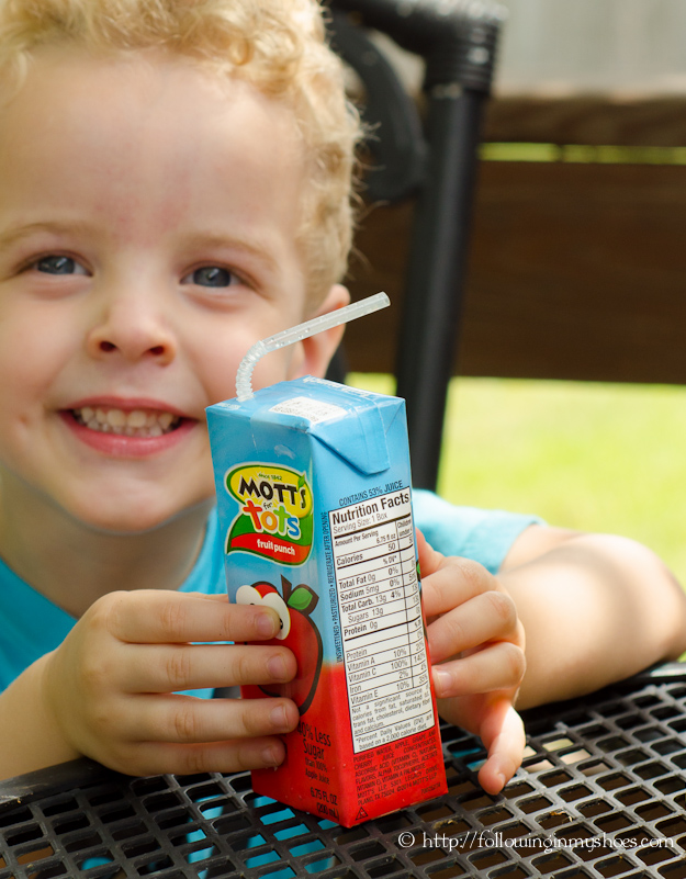 Mots for Tots Juice with 40% Less Juice