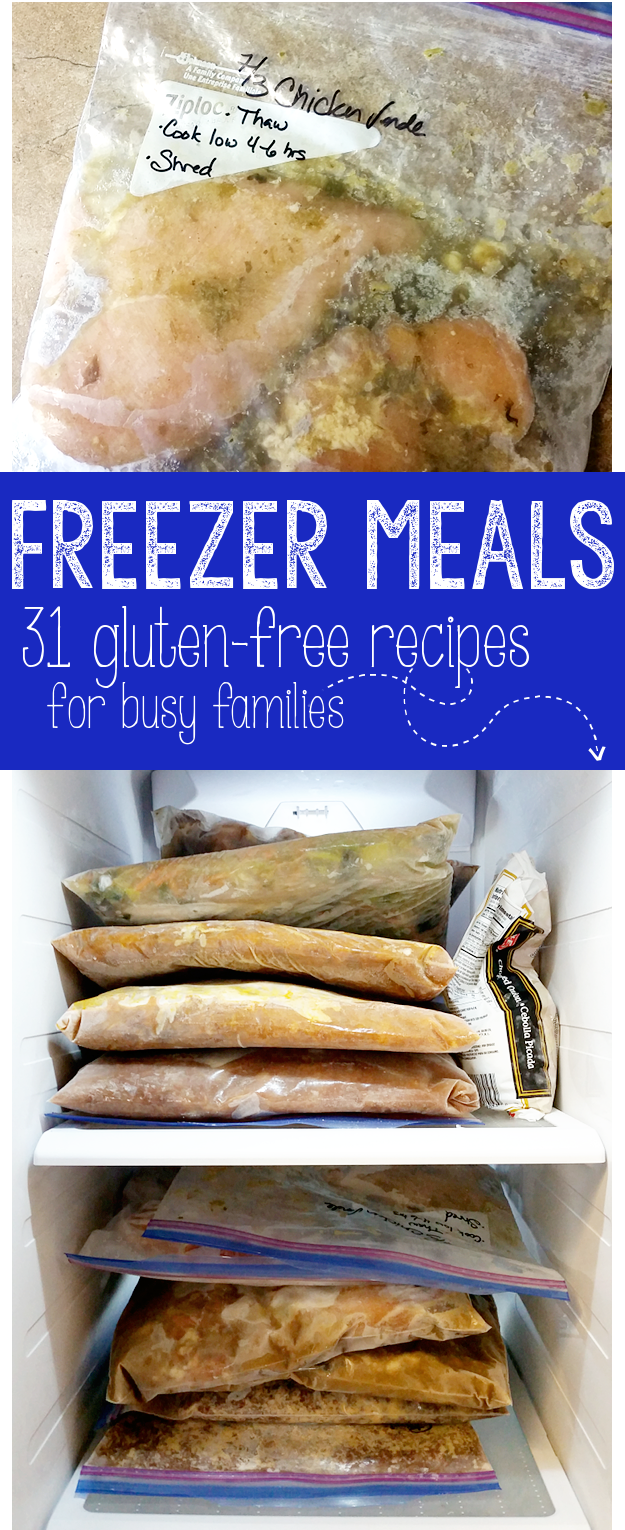 gluten free freezer meals