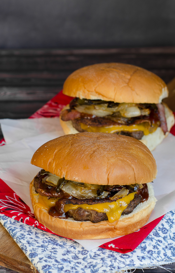 Sweet and Spicy Jalapeño Bacon Cheddar Burger Brings The Heat